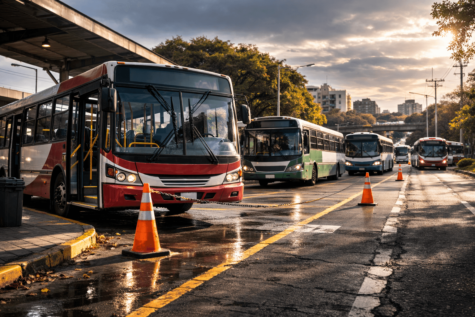 El Gobierno intimó a UTA y La Fraternidad y el paro nacional pone en tensión el transporte en San Martín