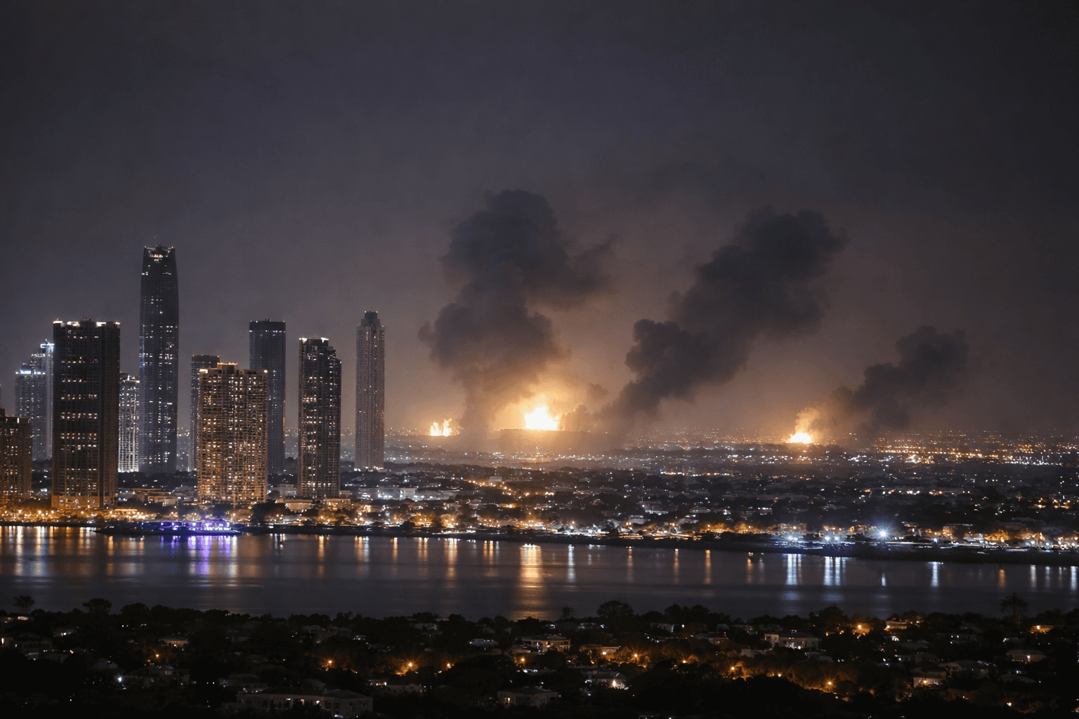 Escalada en Medio Oriente: Irán lanzó misiles contra una base de EEUU en Bahréin