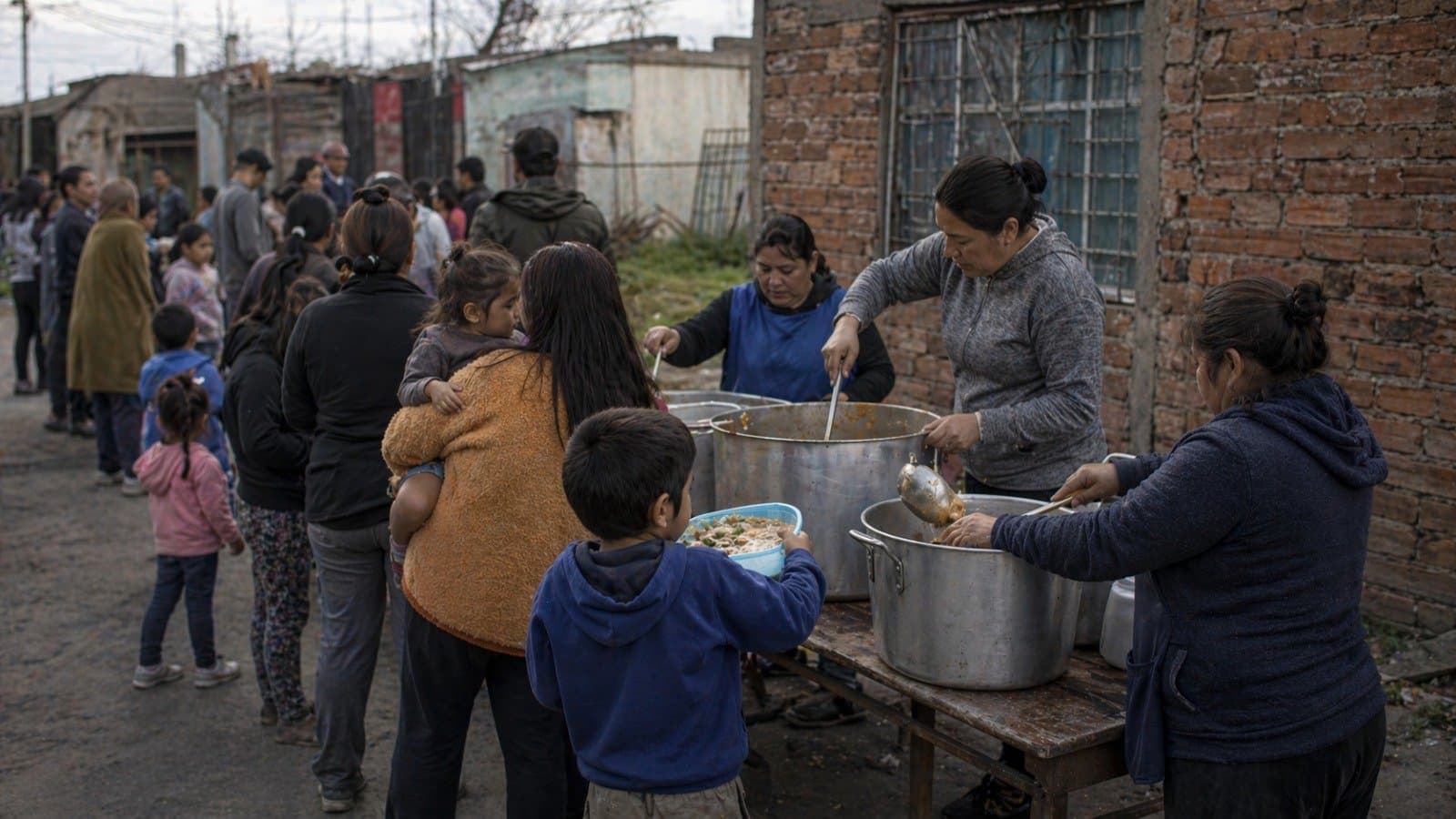 Más de la mitad de los chicos sigue en la pobreza y casi 3 de cada 10 tienen problemas de alimentación